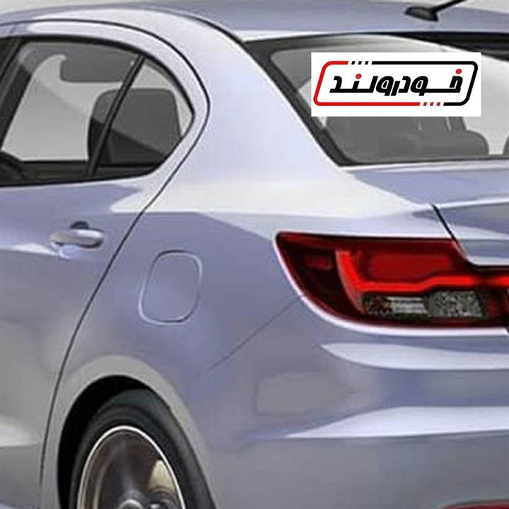 گلگیر عقب چپ شاهین سفید فابریک